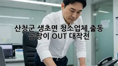 산청군 생초면 청소업체 출동! ✨ 곰팡이 OUT 대작전 🛁